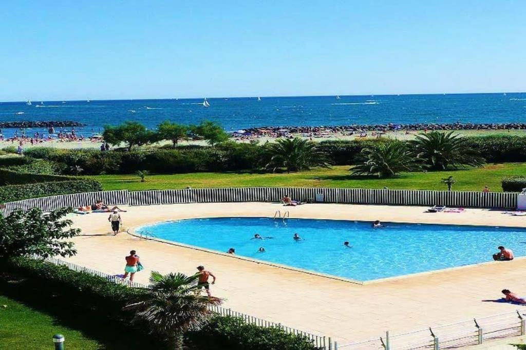 Apartament Les Rivages De Rochelongues, T3, Piscine, Clim, Parking Agde Zewnętrze zdjęcie